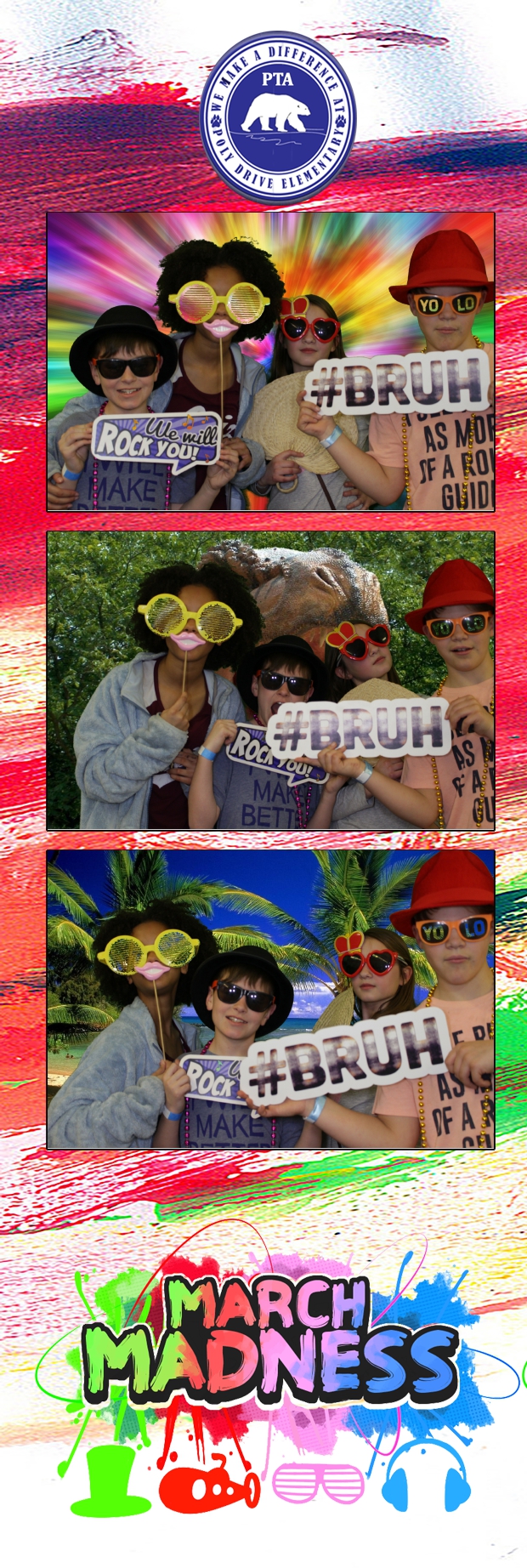 Poly Drive Elementary March Madness Carnival | View more photos from the event at gallery.photoboothbillings.com/u/PhotoBoothBillings/Poly-Drive-Elementary-March-Madness-Carnival